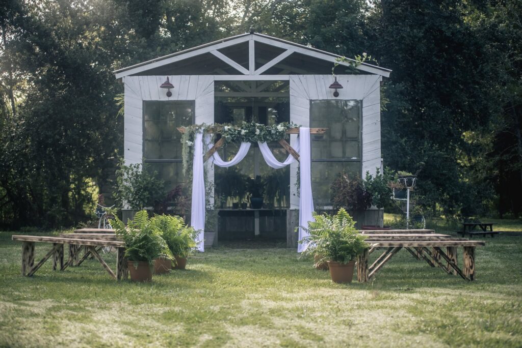 Micro Wedding Near Houston Texas at The Little Ranch Farm
